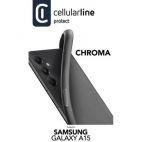 Cellularline Chroma Case - Etui Samsung Galaxy A15 4G / 5G (czarny) - zdjęcie