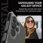 Crong Crystal Shield Magnetic - Etui Samsung Galaxy S25+ MagSafe (przezroczysty) - zdjęcie