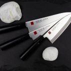 Kasumi Nóż Santoku dł.16,5 cm - Tora (K-36841) - zdjęcie