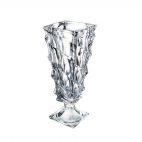 Wazon kryształowy na nodze 39 cm - CASABLANCA (CZ022240) - zdjęcie