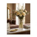 Wazon kryształowy 30 cm - Opera Gold (963835) - zdjęcie