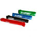 Power Band 4 - Wzmocniona Guma Treningowa K-SPORT- czerwona 7-16 kg - zdjęcie
