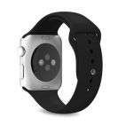 Pasek do Apple Watch 44/46mm PURO - czarny - zdjęcie