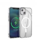 Etui do iPhone 13 mini eSTUFF Magnetic - przeźroczyste - zdjęcie