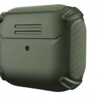 Etui do Airpods 3 - JINYA Carbon Fiber - zielone - zdjęcie