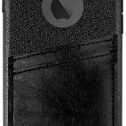 Etui do iPhone 7/8 Puro Shine Pocket - Czarne - zdjęcie