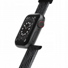Pasek do Apple Watch 44-49 MM LifeProof Eco Friendly - czarny - zdjęcie