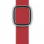 Pasek do Apple Watch 38/40/41/42mm z nowoczesną klamrą Modern Buckle rozmiar M - czerwony - zdjęcie