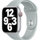 Apple Pasek 45 silikonowy w kolorze Succulent - szary - zdjęcie