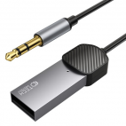 Adapter Tech-Protect Bluetooth Aux Audio szary - zdjęcie