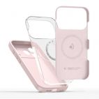 Etui do iPhone 17 Pro Tech-Protect Silicone MagSafe pink pearl - zdjęcie