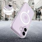 Etui do iPhone 17 Tech-Protect Magpeak CC MagSafe clear - zdjęcie