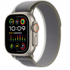 Pasek Apple Watch Trail Loop 49mm Green/Gray S/M - zdjęcie