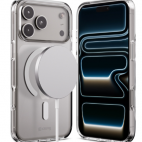 Etui do iPhone 17 Pro Crong Clear MAG Cover przezroczysty - zdjęcie