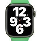 Pasek do Apple Watch 42/45mm Silicone - Bright Green - zdjęcie 