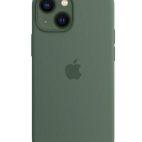 Etui do iPhone 13 mini Apple Silicone Case z MagSafe - eukaliptusowe - zdjęcie 