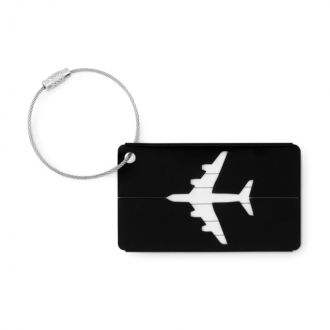 Zawieszka na bagaż FLY TAG - Czarny - zdjęcie główne