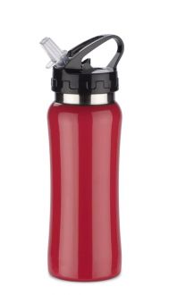 Bidon stalowy PATRO 600 ml - Czerwony - zdjęcie główne