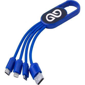 Kabel do ładowania Sam - Niebieski - zdjęcie główne