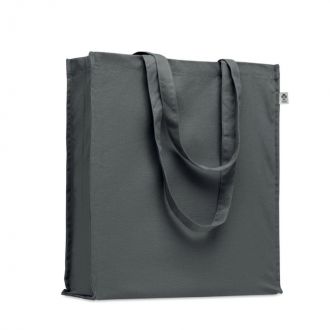 Torba z bawełny organicznej BENTE COLOUR - kamienny szary - zdjęcie główne