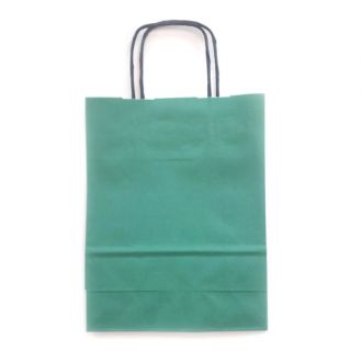 Torba papierowa Soft A4 - Zielony - zdjęcie główne