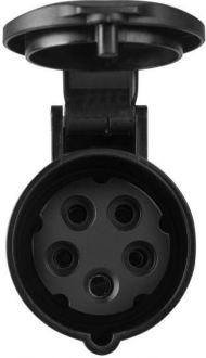 PRZEJŚCIOWKA ADAPTER SIŁOWY Green Cell CZERWONY CEE 16A 400V 5P DO SCHUKO 230V EVAK01 - zdjęcie główne