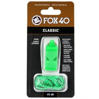 Gwizdek Fox-40 Classic Safety zielony bezkulkowy - zdjęcie główne