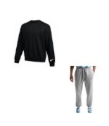 Komplet męski Nike Park 26 Fleece Crew czarna IO9039 010 - zdjęcie główne