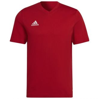 Koszulka męska adidas Tee Tepore czerwona bawełniana - zdjęcie główne