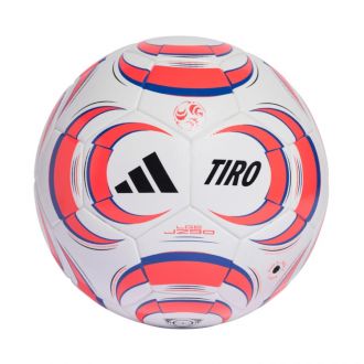 Piłka nożna adidas Tiro League biało-czerwona 290g JW1527 - zdjęcie główne