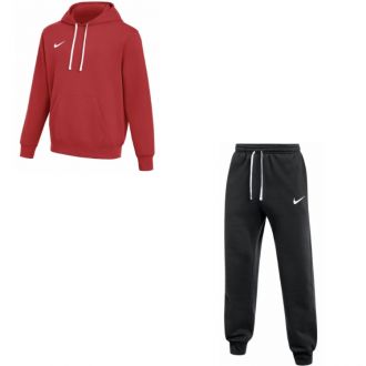 Komplet męski Nike Park 26 Fleece Hoodie czerwona IB1222/IB1248 - zdjęcie główne