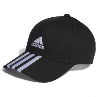 Czapka z daszkiem adidas Baseball 3-Stripes Twill czarna - zdjęcie główne