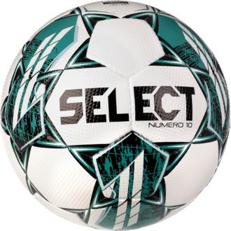 Piłka nożna Select Numero 10 Fifa v23 meczowa biało-zielona - zdjęcie główne
