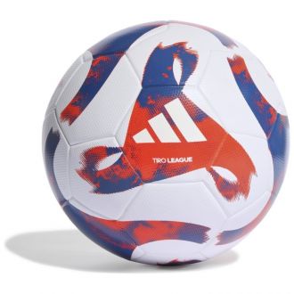 Piłka nożna adidas Tiro League TSBE biało-niebiesko-czerwona HT2422 - zdjęcie główne