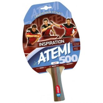 Rakietka do tenisa ATEMI 500 certyfikat ITTF - zdjęcie główne