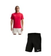 Komplet męski Nike Dri-Fit Park VIII czerwona HV8173 657 - zdjęcie główne