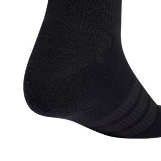 Skarpety adidas Cushioned Sportswear Crew 3P czarne KC9626 - zdjęcie główne