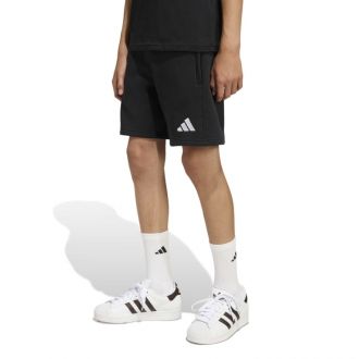 Spodenki dziecięce adidas Entrada 26 Sweat Junior czarne KF5927 - zdjęcie główne