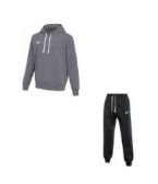Komplet męski Nike Park 26 Fleece Hoodie szara IB1222 071 - zdjęcie główne