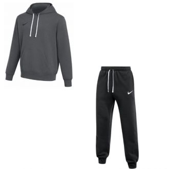 Komplet męski Nike Park 26 Fleece Hoodie ciemnoszara IB1222/IB1248 - zdjęcie główne