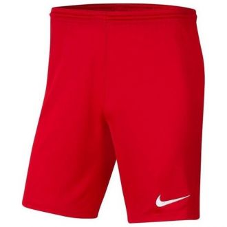 Spodenki męskie sportowe Nike Dri-FIT Park III czerwone poliestrowe - zdjęcie główne