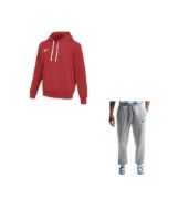 Komplet męski Nike Park 26 Fleece Hoodie czerwona IB1222 657 - zdjęcie główne