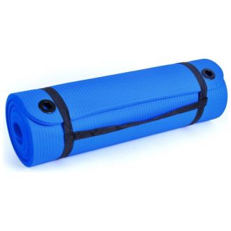 Mata fitness SMJ sport YG002 NBR 15mm niebieska TÜV - zdjęcie główne