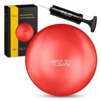 Piłka do pilatesu rehabilitacyjna 4FIZJO 22cm czerwona - zdjęcie główne