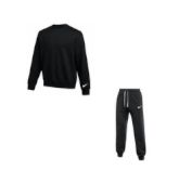 Komplet męski Nike Park 26 Fleece Crew czarna IO9039 010 - zdjęcie główne