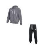 Komplet męski Nike Park 26 Fleece Full-Zip Hoodie szara IB1228 071 - zdjęcie główne