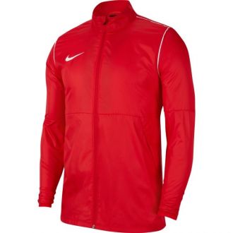 Kurtka przeciwdeszczowa treningowa męska Nike Repel Park Football czerwona poliestrowa - zdjęcie główne
