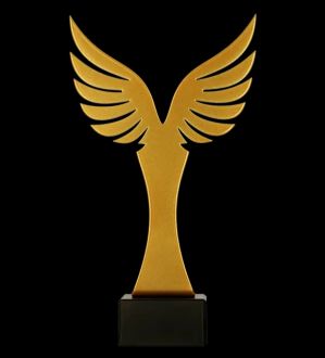 Trofeum metalowe z marmurową podstawą - Zwycięstwo 2 - zdjęcie główne