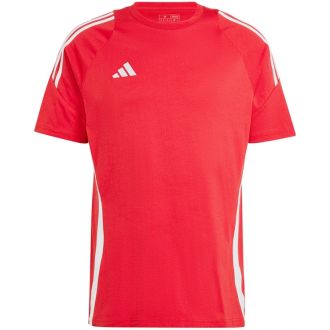 Koszulka męska adidas Tiro 24 Sweat czerwona IR9349 - zdjęcie główne