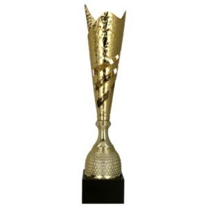 Puchar metalowy złoty uniwersalny 3160 wys 40,5cm - zdjęcie główne